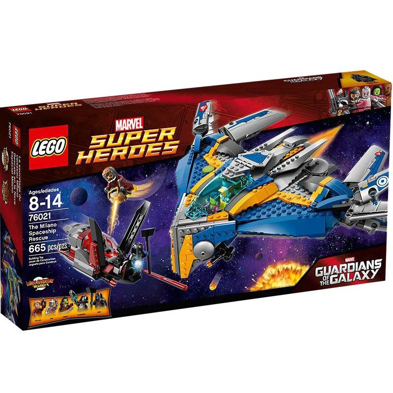 LEGO Super Heroes 76021 - Záchrana vesmírné lodi Milano - Stavebnice