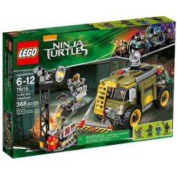 LEGO Želvy Ninja 79115 - Zničení želví dodávky
