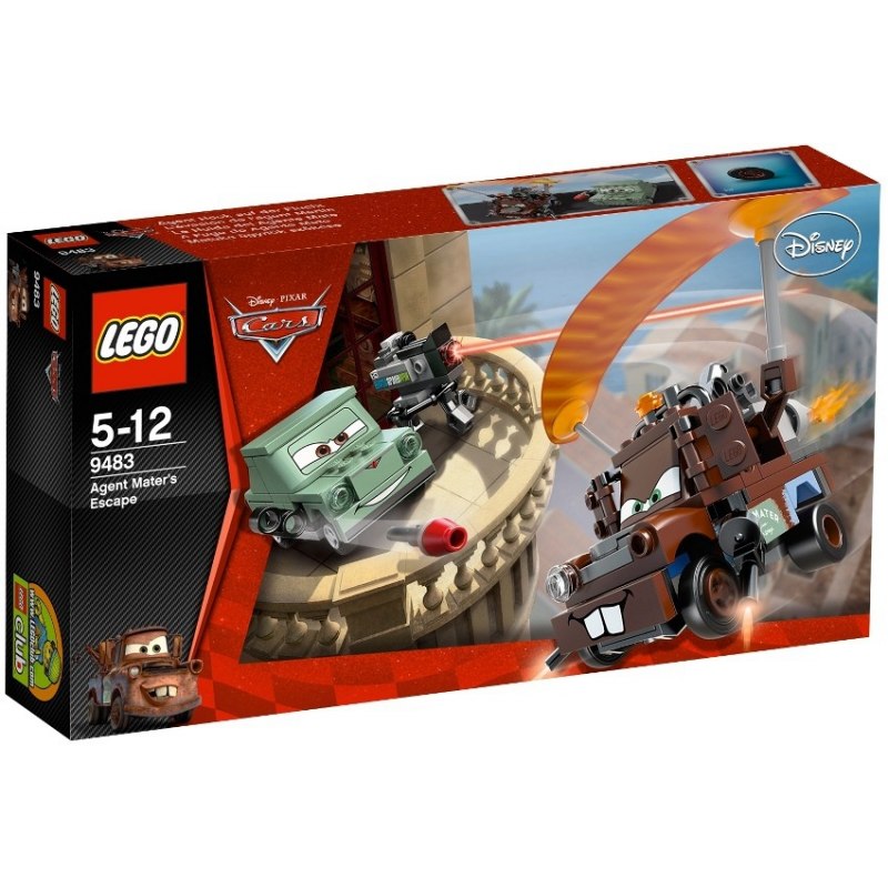 LEGO Cars 9483 - Agent Burák na útěku - Stavebnice