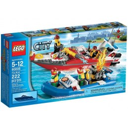 LEGO CITY 60005 - Hasičský člun