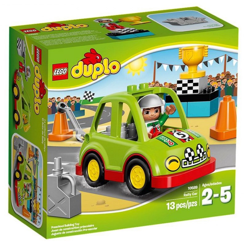 LEGO DUPLO 10589 Závodní auto - Stavebnice