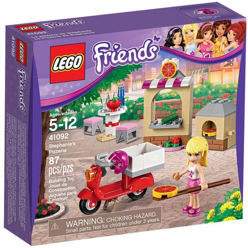 LEGO Friends 41092 Pizzerie Stephanie - Stavebnice