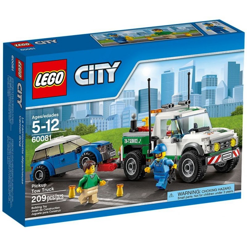 LEGO City 60081 Odtahový pick-up - Stavebnice