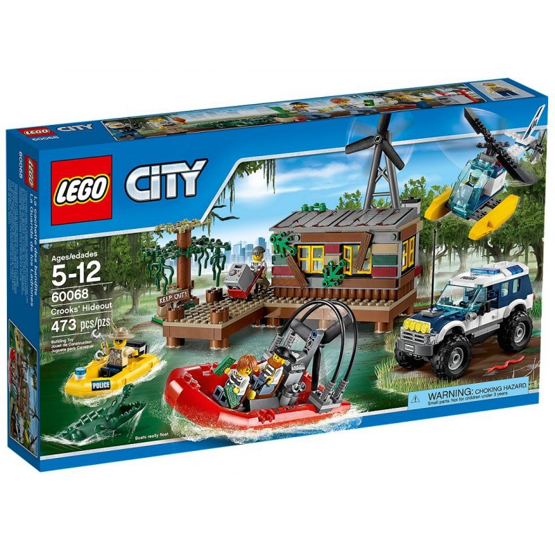 LEGO City 60068 Úkryt zlodějů - Stavebnice