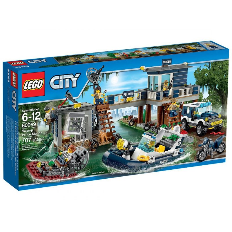 LEGO City 60069 Stanica špeciálnej polície - Stavebnice