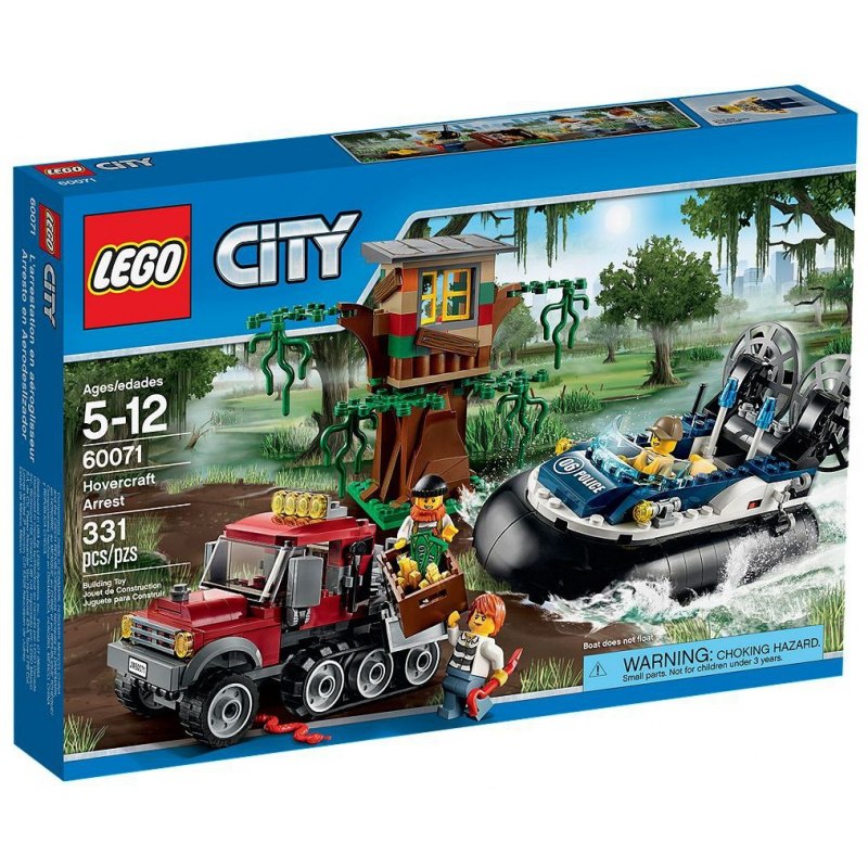 LEGO City 60071 Zadržení vznášedlem - Stavebnice