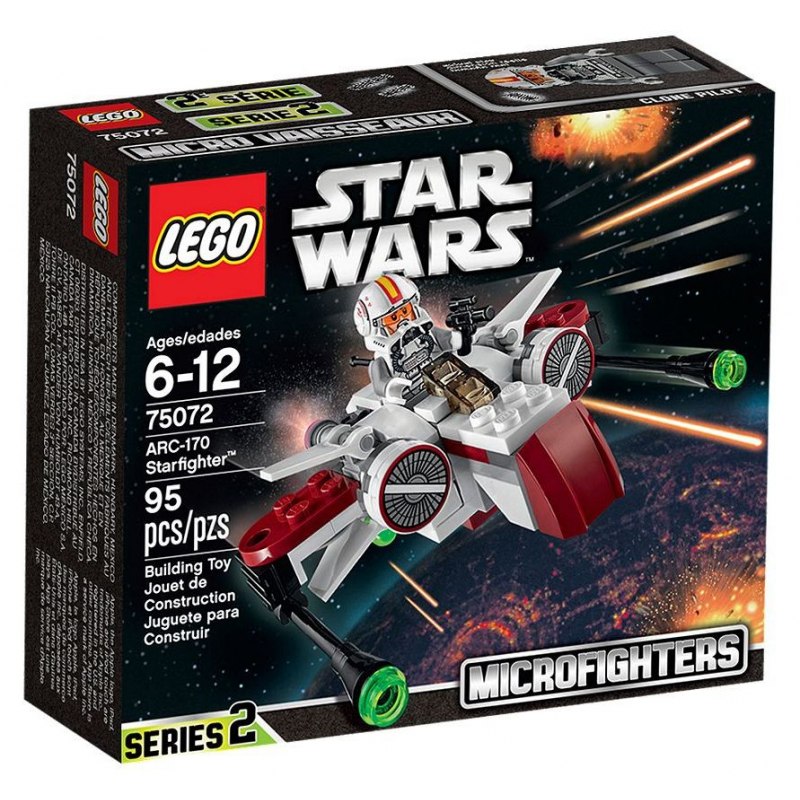 LEGO Star Wars 75072 Hvězdná stíhačka ARC-170 - Stavebnice