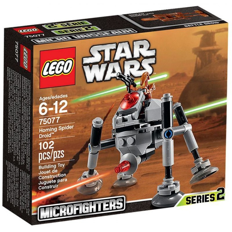 LEGO Star Wars 75077 Řízený pavoučí droid - Stavebnice