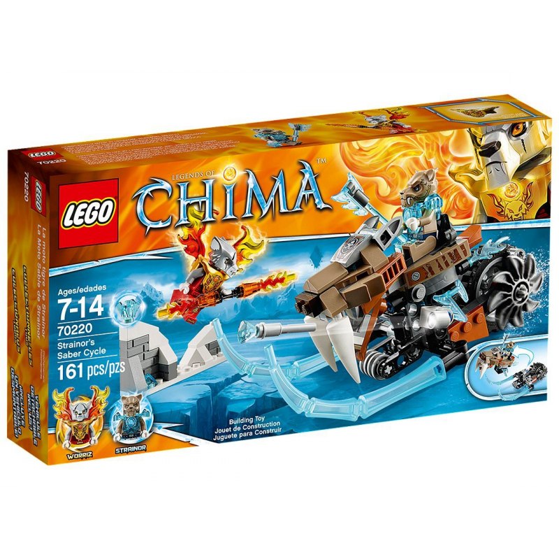 LEGO Chima 70220 Strainorova šavlová motorka - Stavebnice