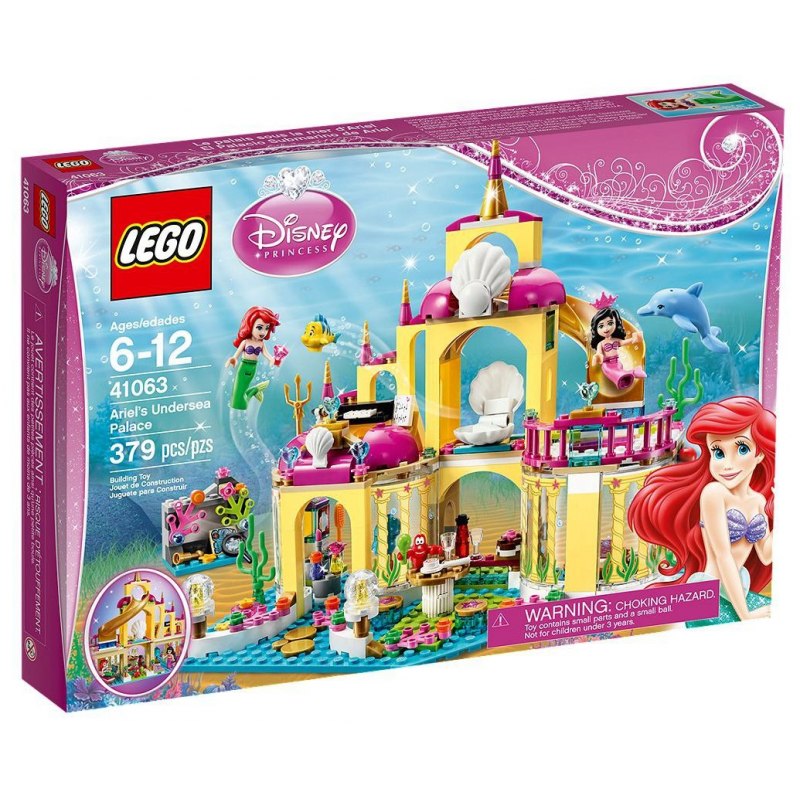 LEGO Disney Princezny 41063 Podvodní palác Ariely - Stavebnice