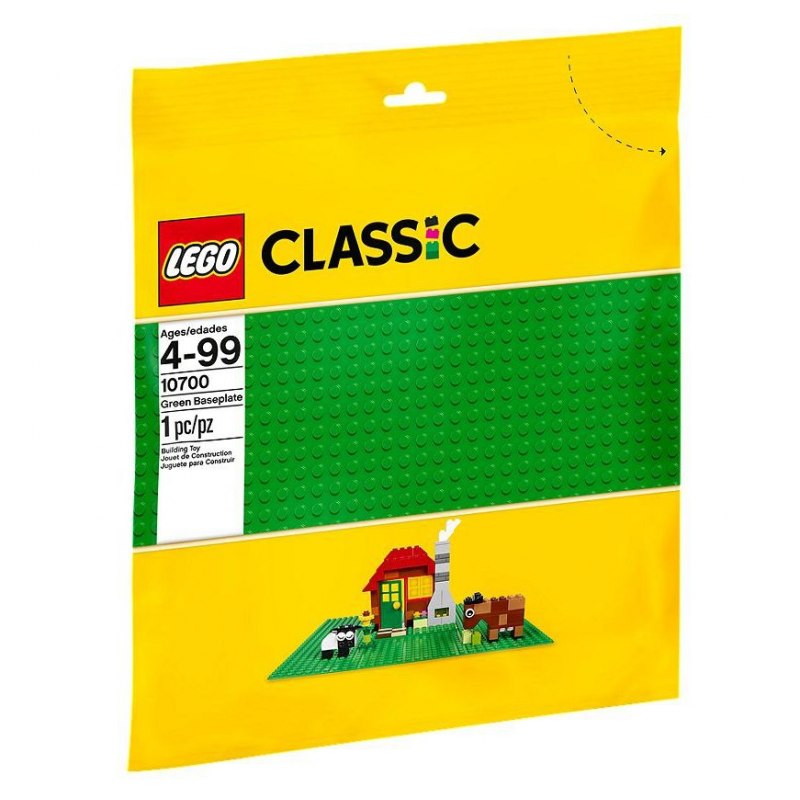 LEGO Classic 10700 Podložka zelená 25x25 cm - Stavebnice