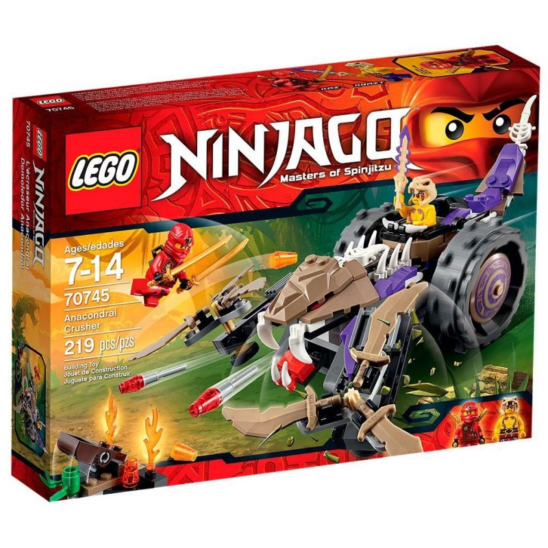 LEGO Ninjago 70745 Anacondraiův drtič - Stavebnice