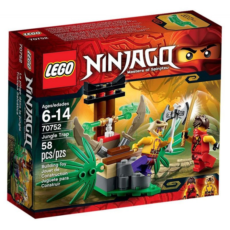 LEGO Ninjago 70752 Past v džungli - Stavebnice