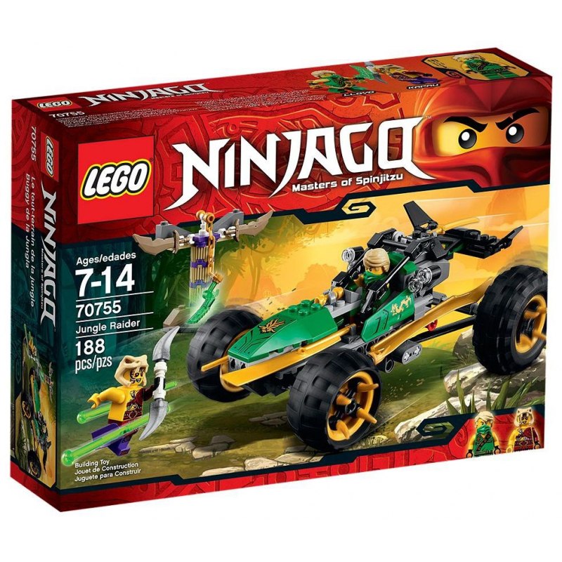 LEGO Ninjago 70755 Bugina do džungle - Stavebnice