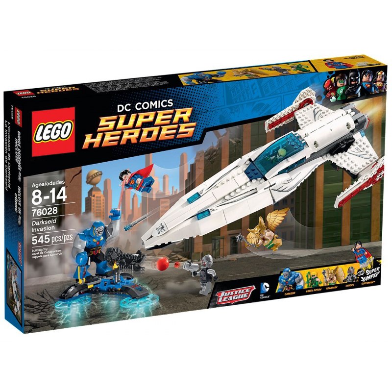 LEGO Super Heroes 76028 Invaze Darkseida - Stavebnice
