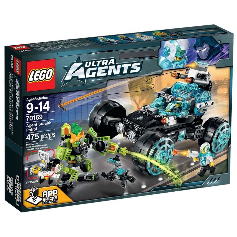 LEGO Agents 70169 Hlídka tajných agentů - Stavebnice