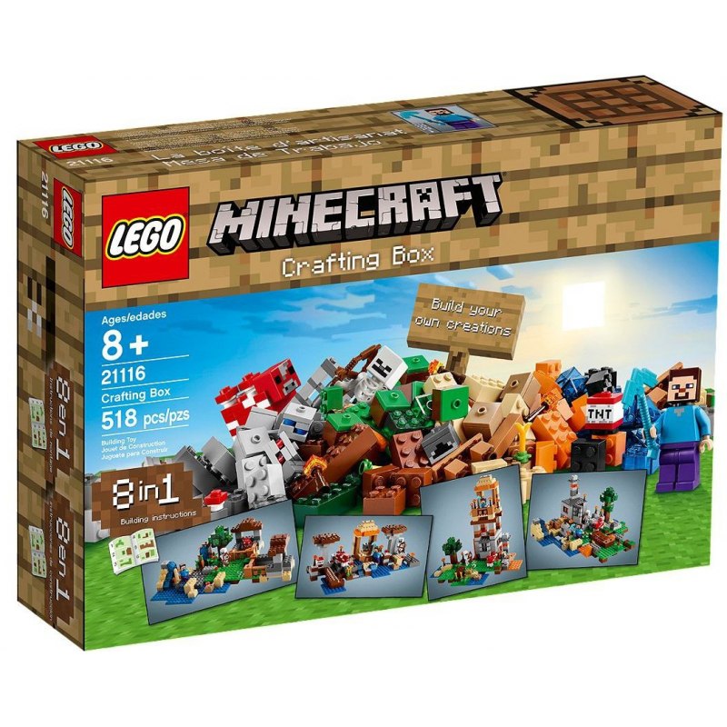 LEGO Minecraft 21116 - Crafting box - Stavebnice