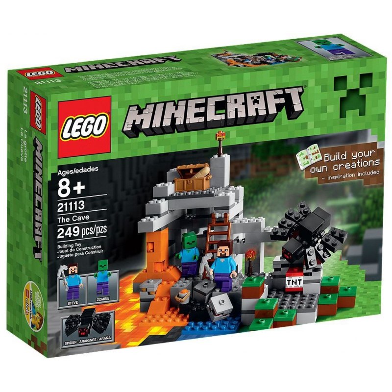 LEGO Minecraft 21113 - Jeskyně - Stavebnice