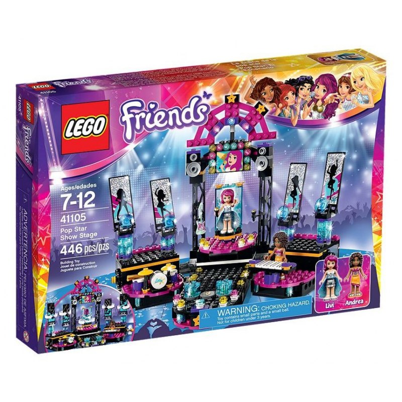 LEGO Friends 41105 Pódium pro vystoupení popových hvězd - Stavebnice