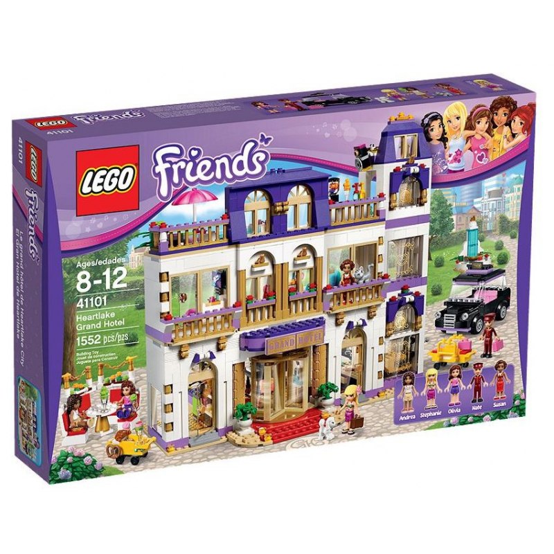 LEGO Friends 41101 Hotel Grand v městečku Heartlake - Stavebnice