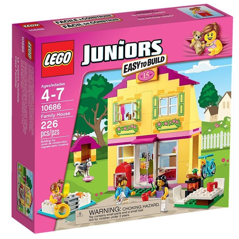 LEGO Juniors 10686 Rodinný domek - Stavebnice