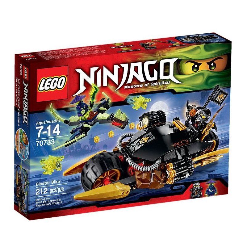 LEGO Ninjago 70733 Výbušná motorka - Stavebnice