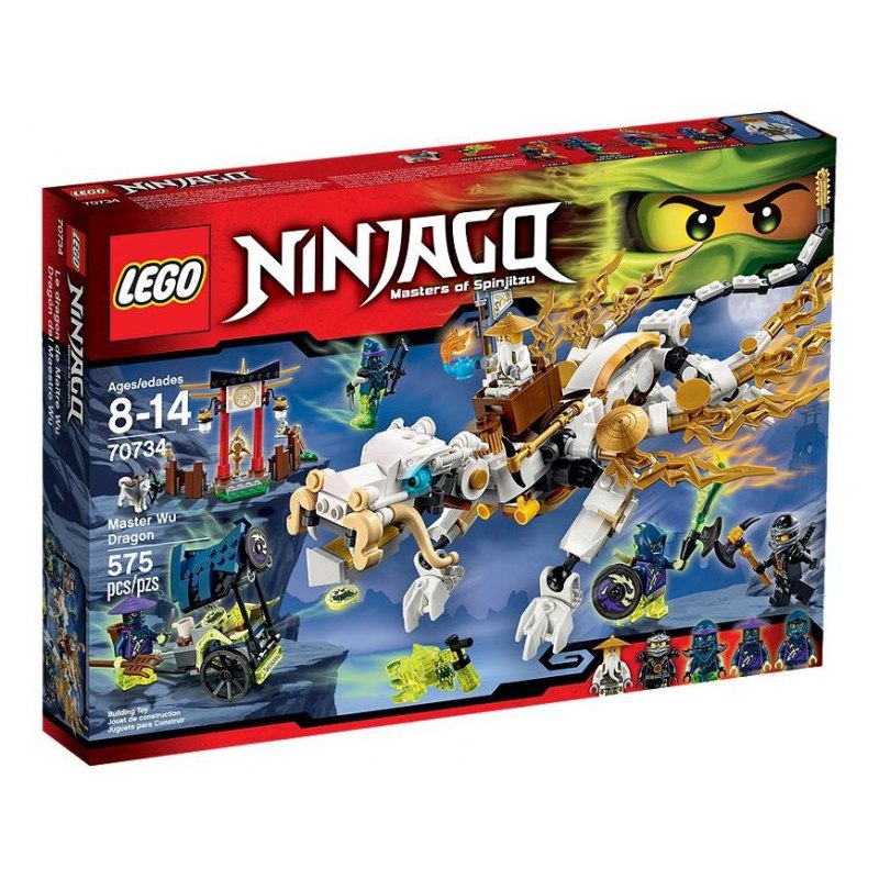 LEGO Ninjago 70734 Drak Mistra Wu - Stavebnice