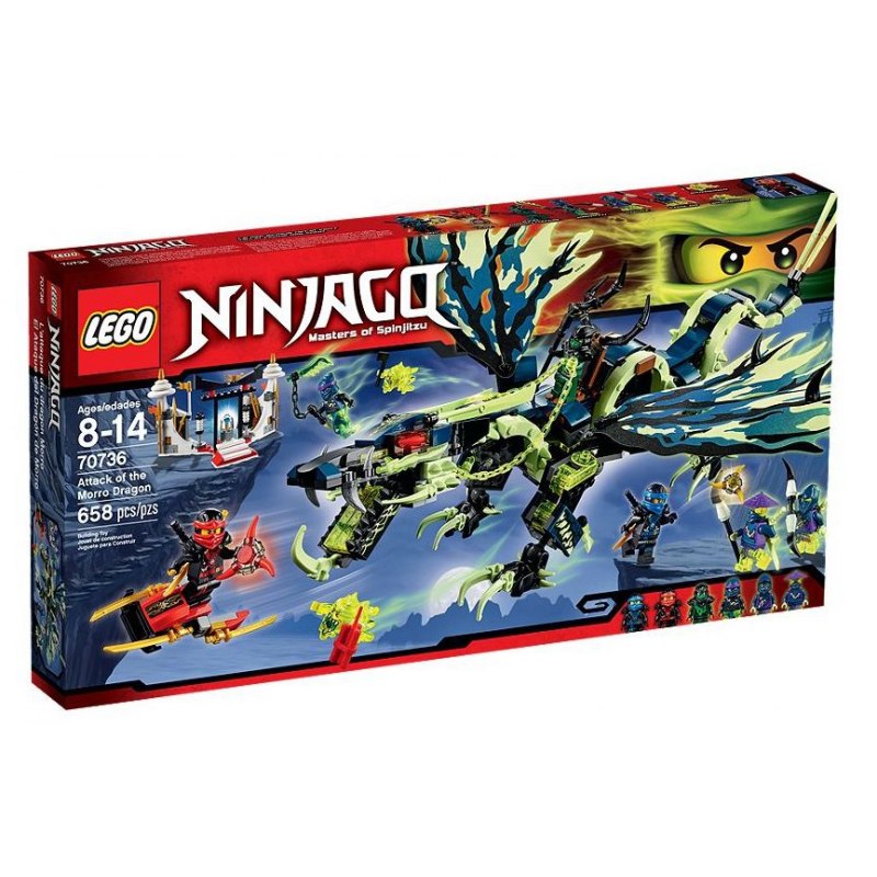 LEGO Ninjago 70736 Útok draka Morro - Stavebnice