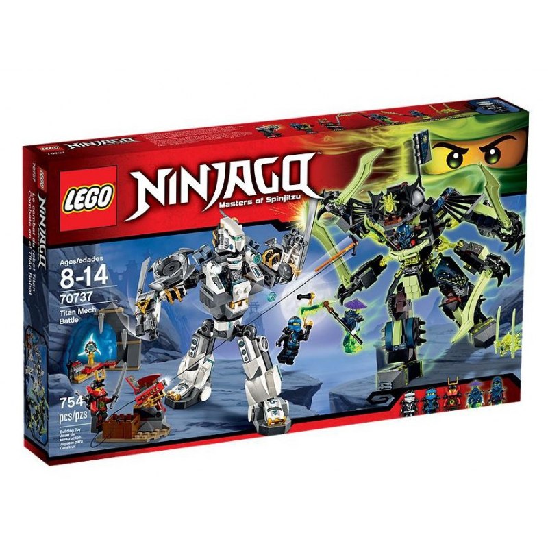 LEGO Ninjago 70737 Bitva s titánskými roboty - Stavebnice