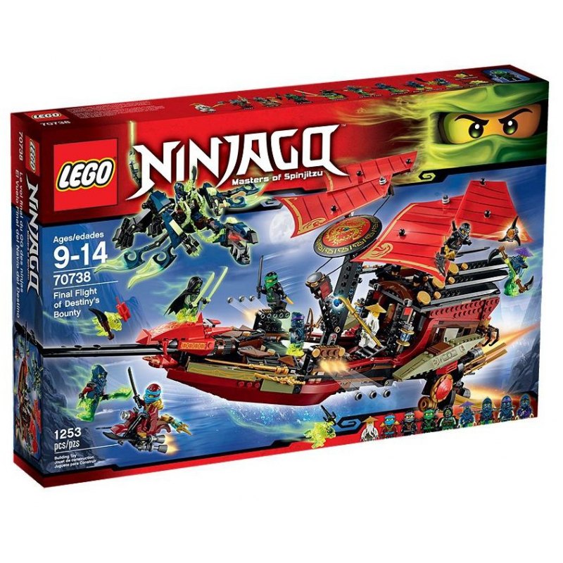 LEGO Ninjago 70738 Poslední let Odměny osudu - Stavebnice