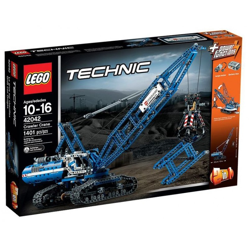 LEGO Technic 42042 Pásový jeřáb - Stavebnice