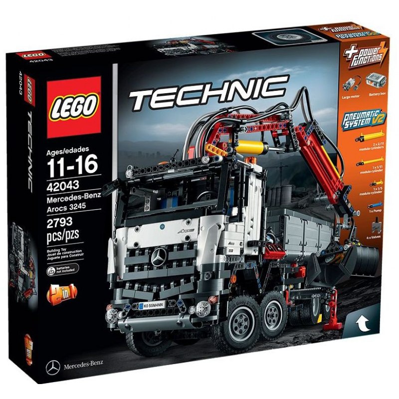 LEGO Technic 42043 Mercedes-Benz Arocs 3245 - Stavebnice