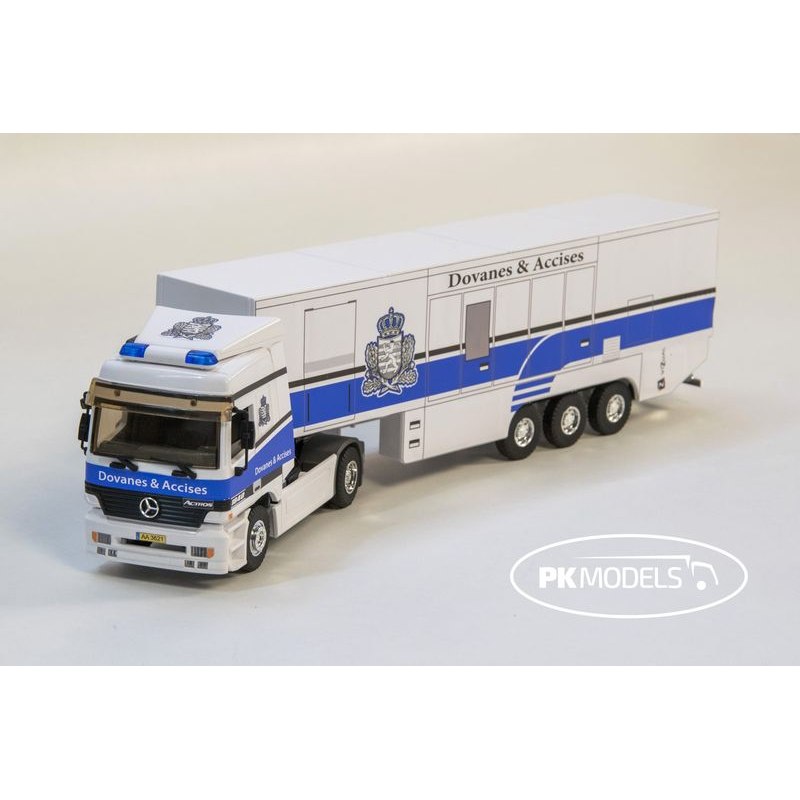Monti System MS 1268 – Mercedes Actros Douanes Accises 1:48 - Stavebnice