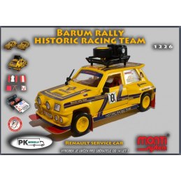 Monti System MS 1226 Renault R5 service car Barum rally historic 1:28