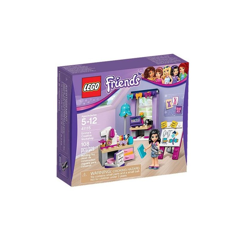 LEGO Friends 41115 Emma a její tvůrčí dílna - Stavebnice