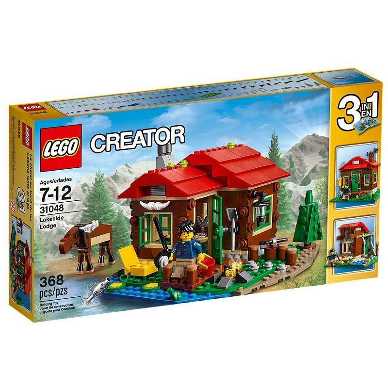 LEGO Creator 31048 Chata u jezera - Stavebnice