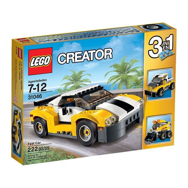 LEGO Creator 31046 Rychlé auto - Stavebnice