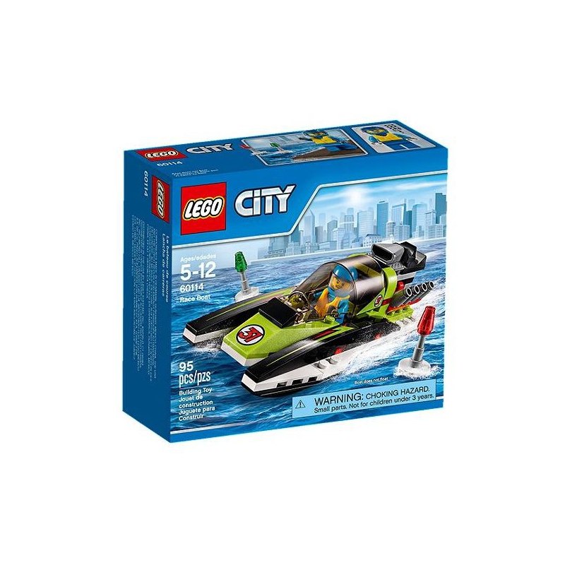 LEGO City 60114 Závodní člun - Stavebnice