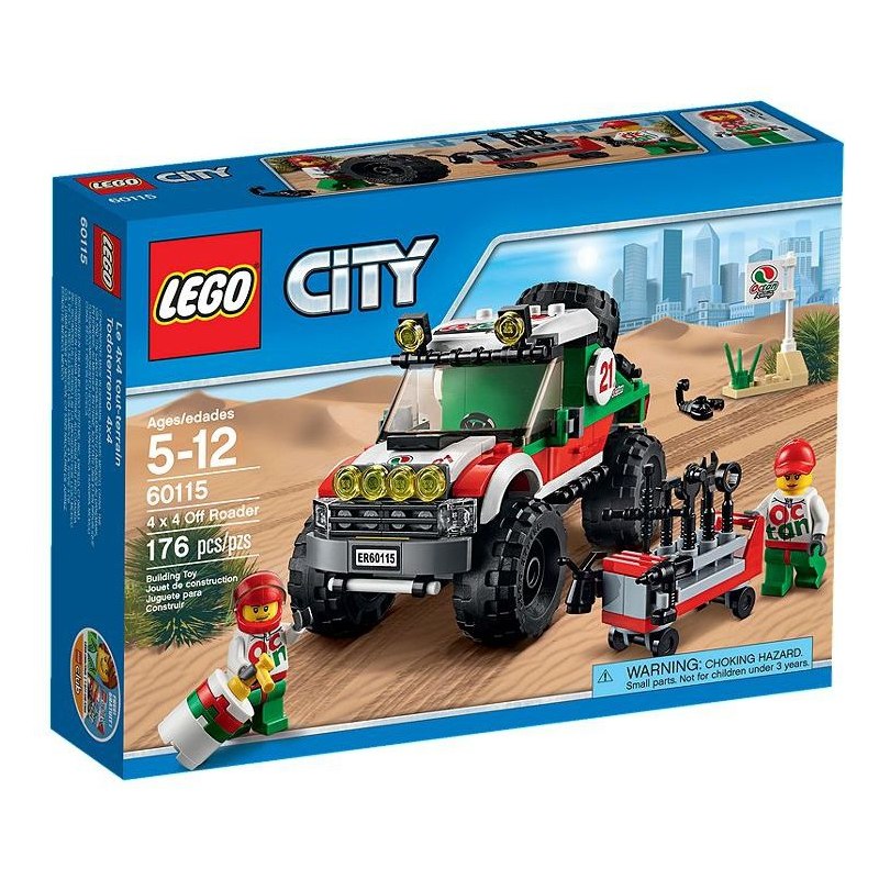 LEGO City 60115 Terénní vozidlo 4 x 4 - Stavebnice