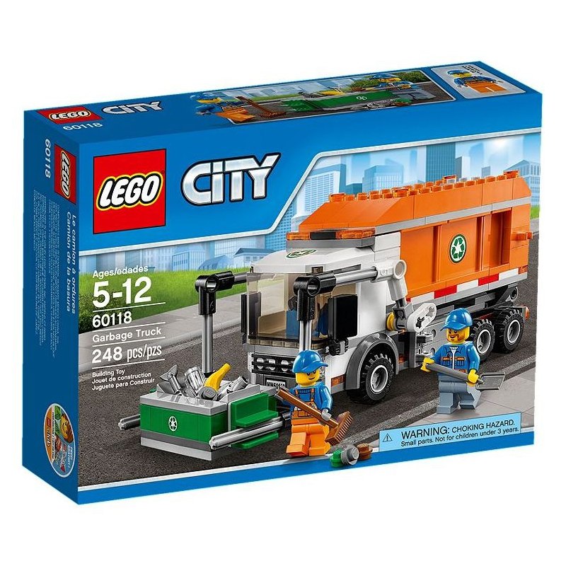 LEGO City 60118 Popelářské auto - Stavebnice