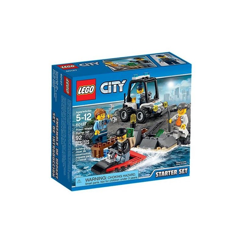 LEGO City 60127 Vězení na ostrově - Startovací sada - Stavebnice
