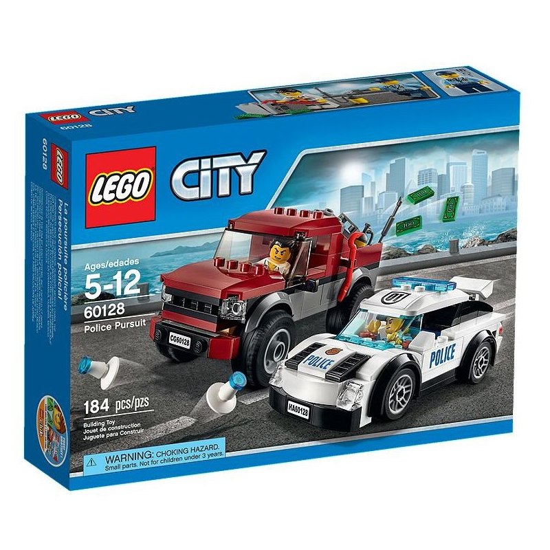 LEGO City 60128 Policajná naháňačka - Stavebnice