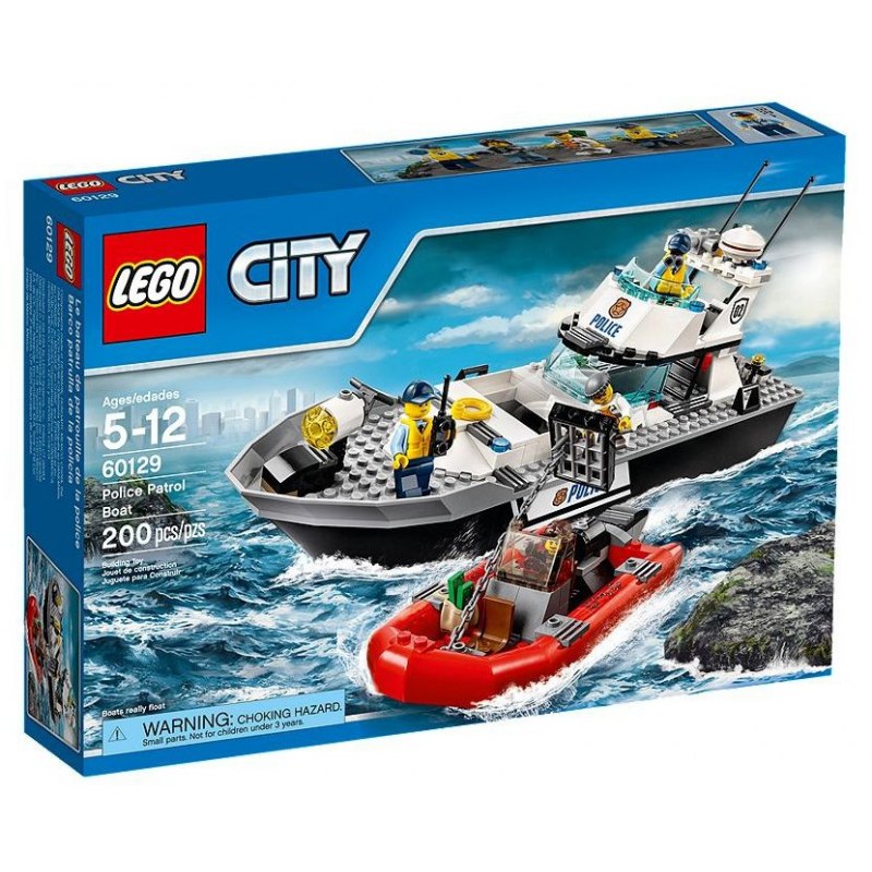 LEGO City 60129 Policejní hlídková loď - Stavebnice