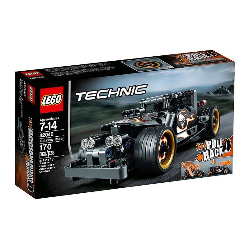 LEGO Technic 42046 Únikové závodní auto - Stavebnice