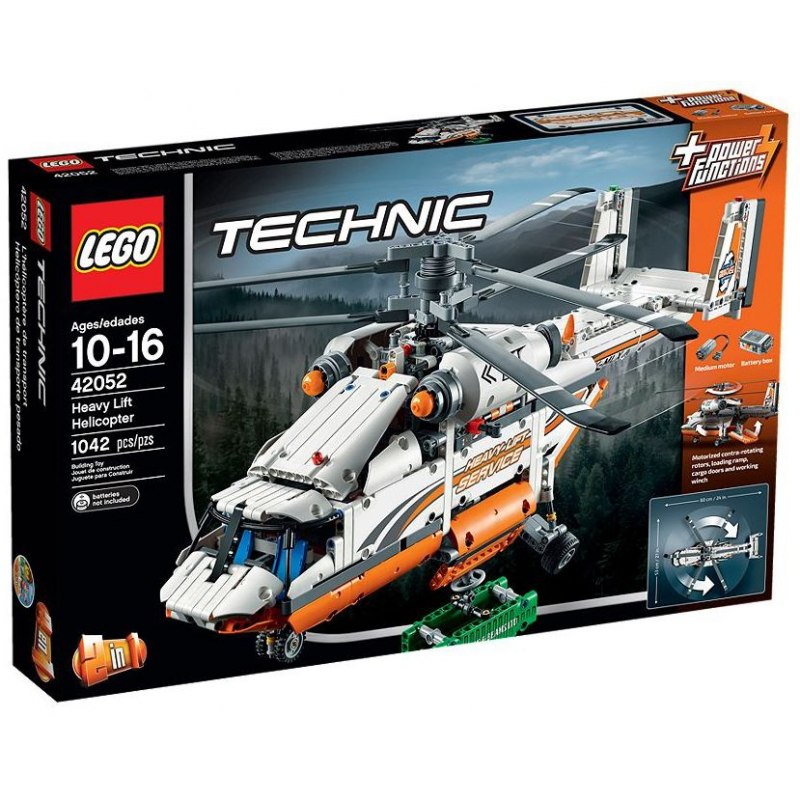 LEGO Technic 42052 Helikoptéra na těžké náklady - Stavebnice