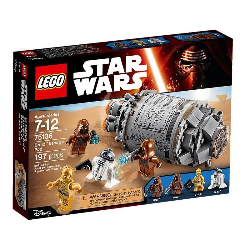 LEGO Star Wars TM 75136 Únikový modul pro droidy - Stavebnice
