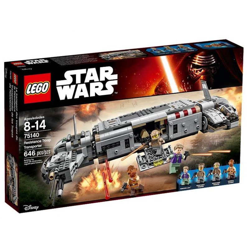 LEGO Star Wars TM 75140 Bitevní balíček Prvního řádu - Stavebnice