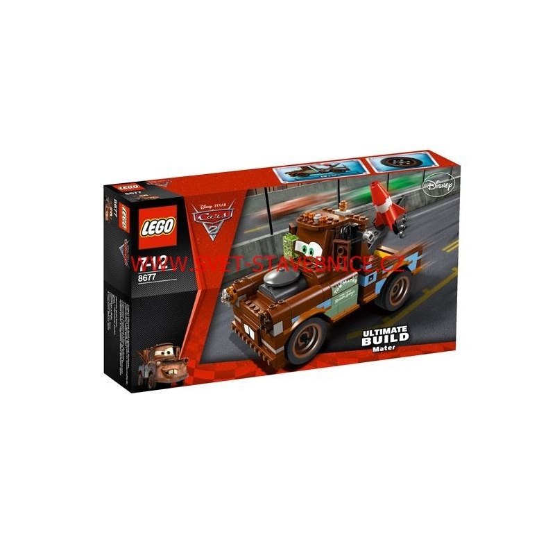 LEGO CARS - Senzačný model na zostavenie - Burák 8677 - Stavebnice