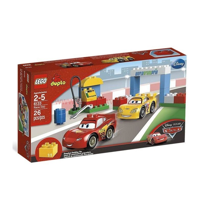 LEGO DUPLO Cars - Deň závodu 6133 - Stavebnice