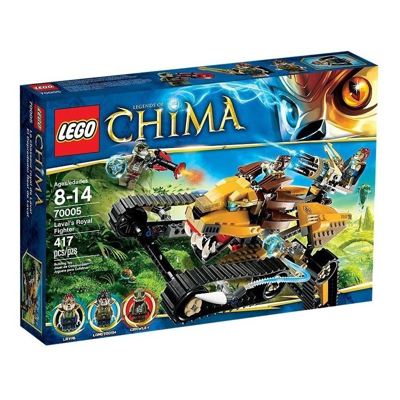 LEGO CHIMA - Lavalov kráľovský lovec 70005 - Stavebnice
